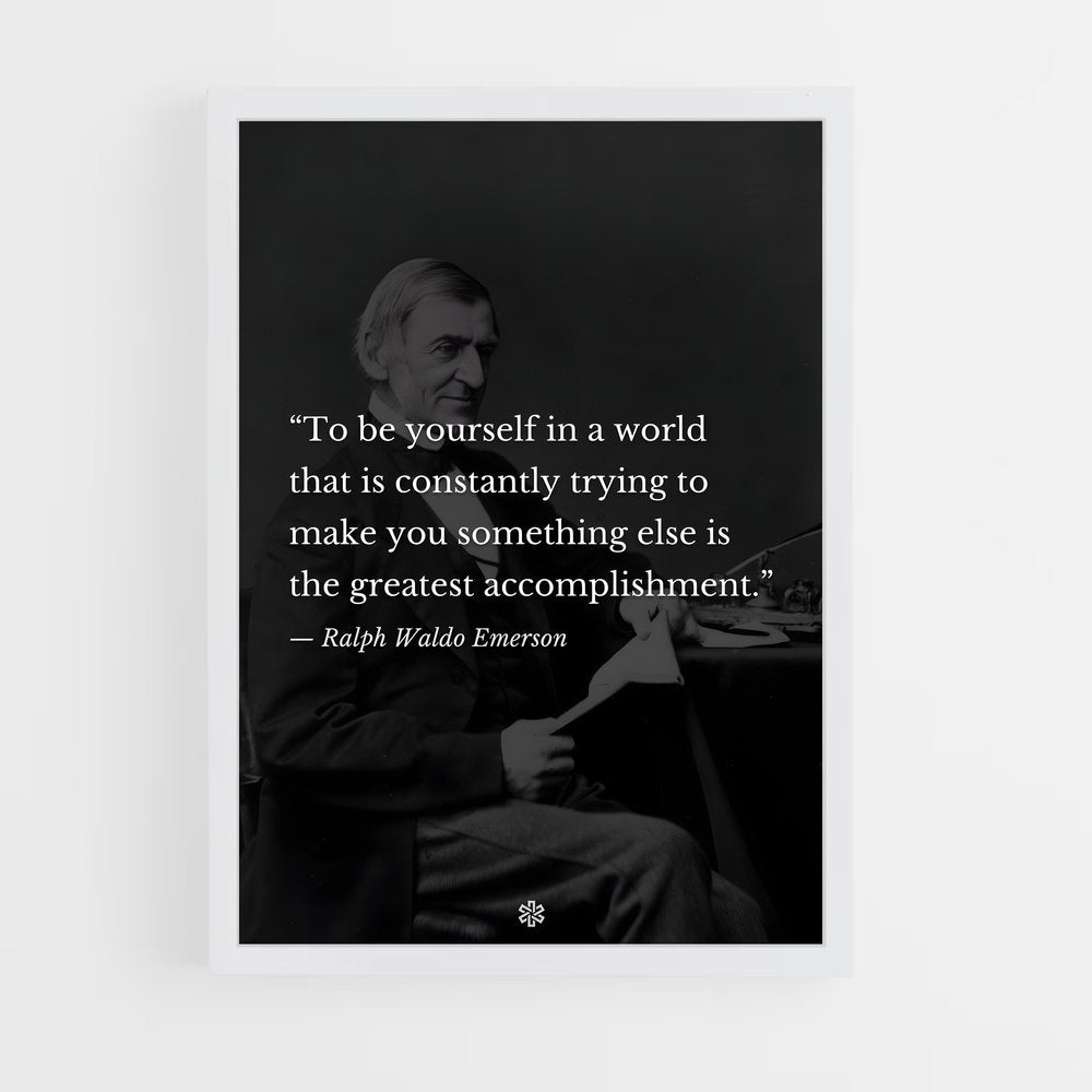 ap-ralph waldo emerson-2 cadre Blanc