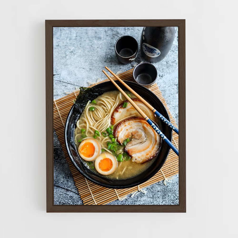 ap-ramen-2 cadre Bois foncé