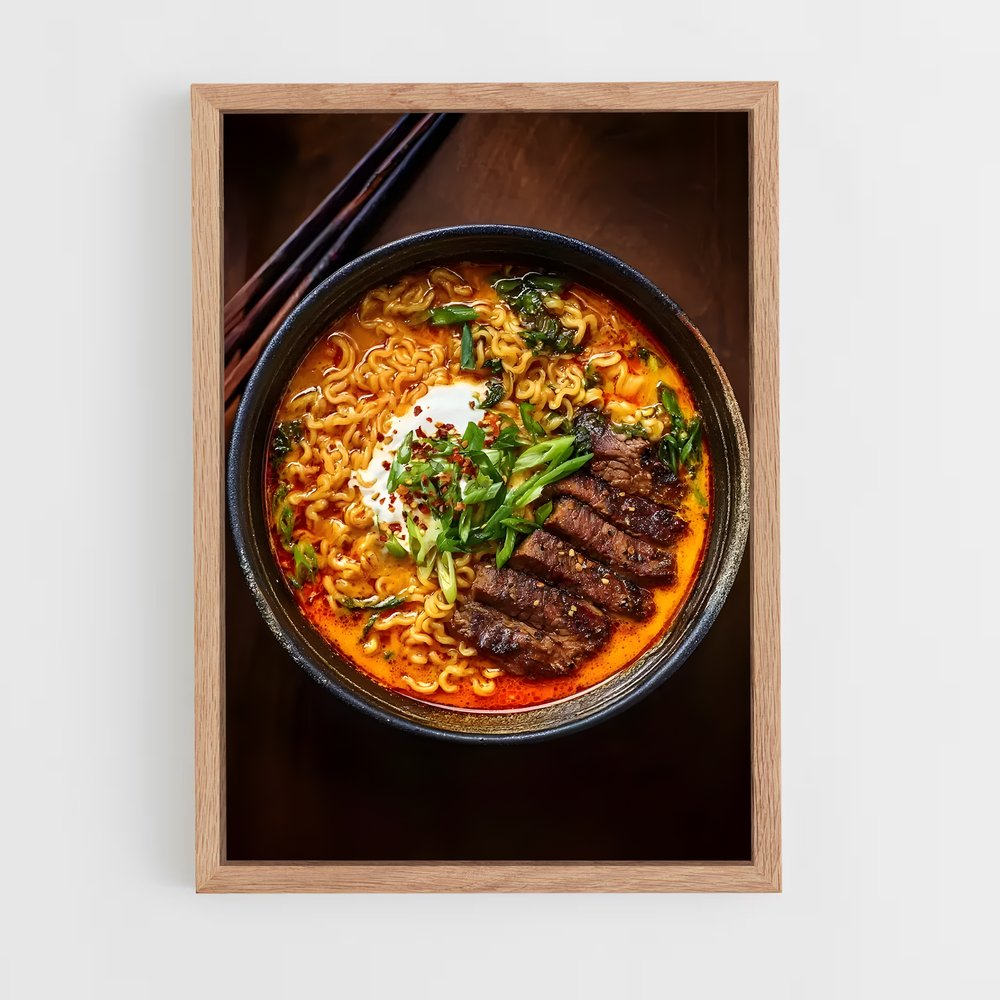 ap-ramen-3 cadre Bois clair