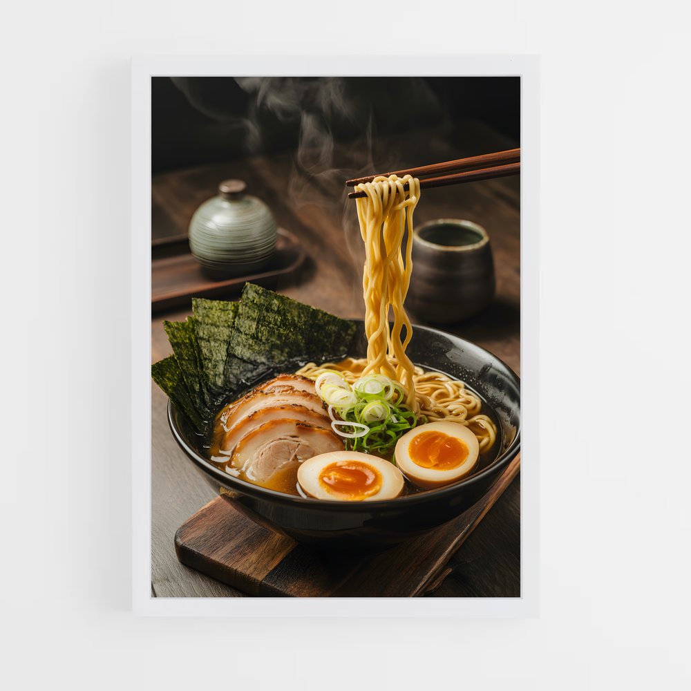 ap-ramen-4 cadre Blanc