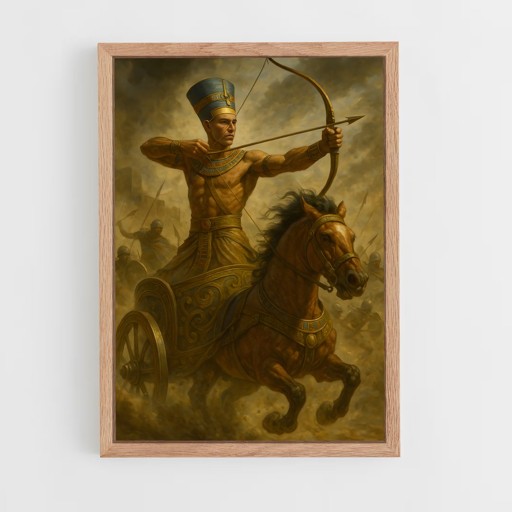 ap-ramesses ii-1 cadre Bois clair