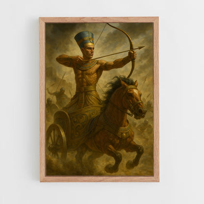 ap-ramesses ii-1 cadre Bois clair