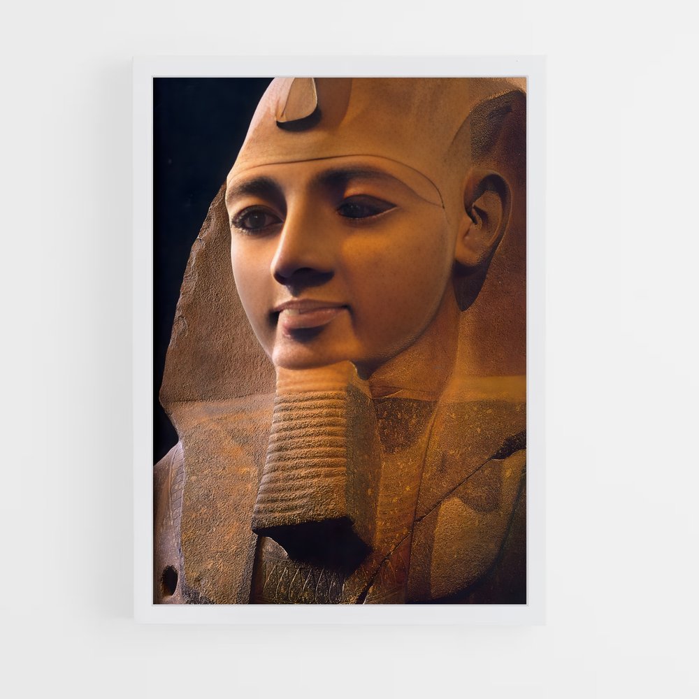 ap-ramesses ii-4 cadre Blanc