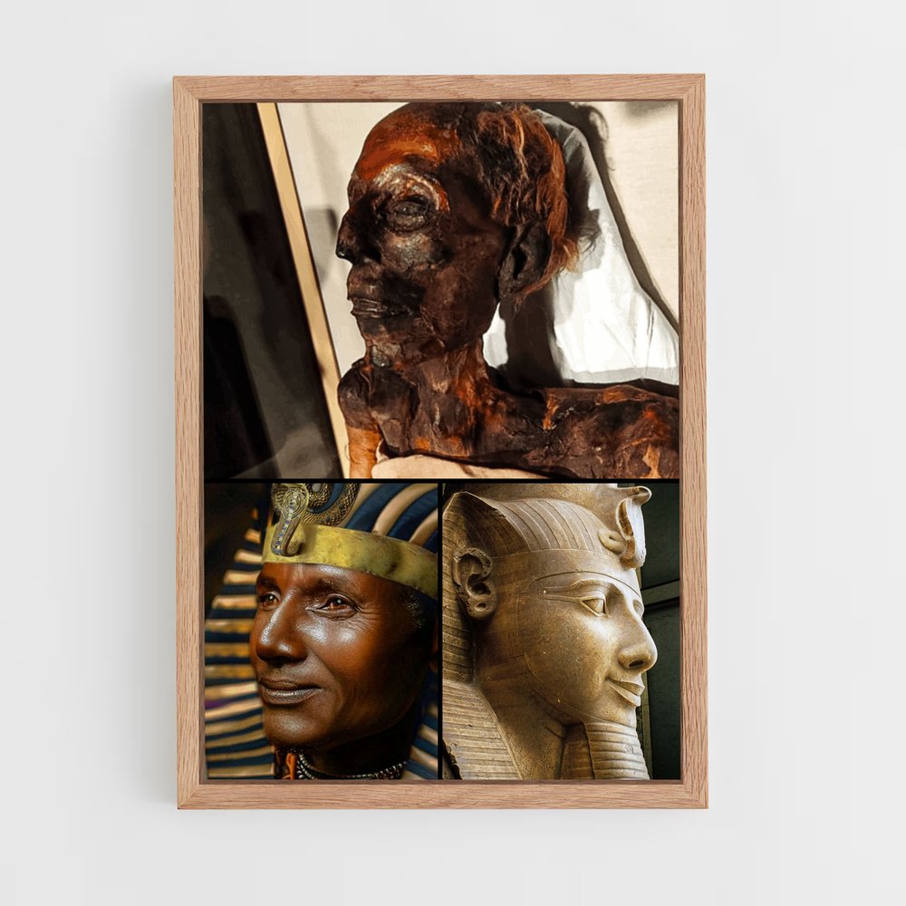 ap-ramesses ii-7 cadre Bois clair
