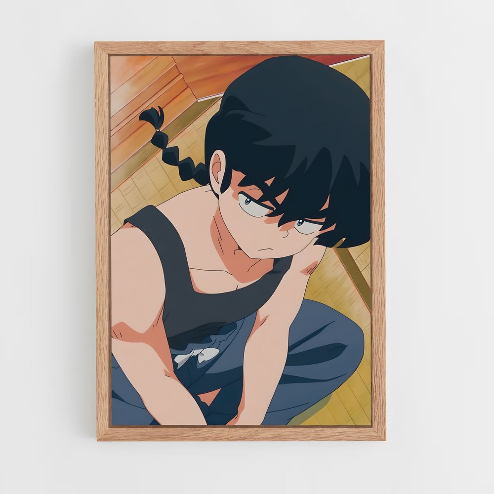 ap-ranma saotome-2 cadre Bois clair