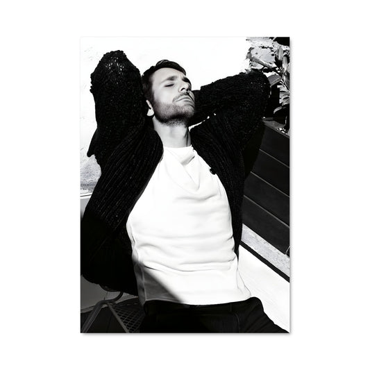 Poster Charme Italique