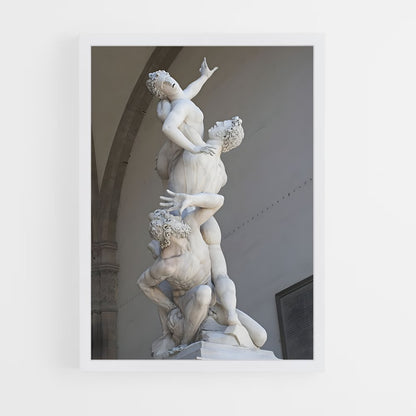 ap-rape of the sabine women giambologna-3 cadre Blanc