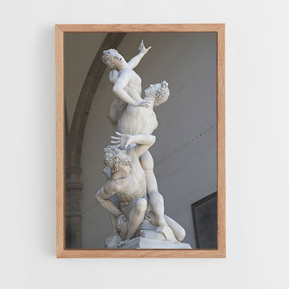 ap-rape of the sabine women giambologna-3 cadre Bois clair