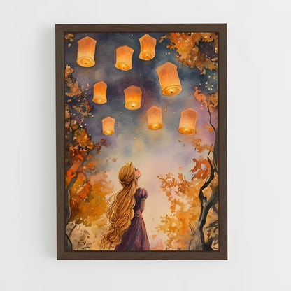 ap-rapunzel-4 cadre Bois foncé