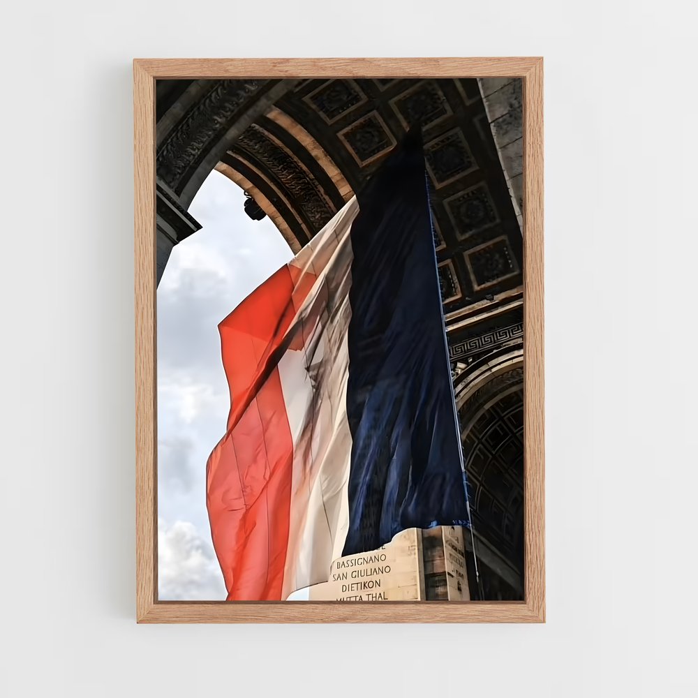 ap-rassemblement national france-1 cadre Bois clair
