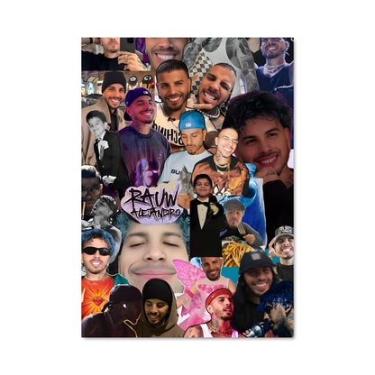 Poster Visages de Rauw