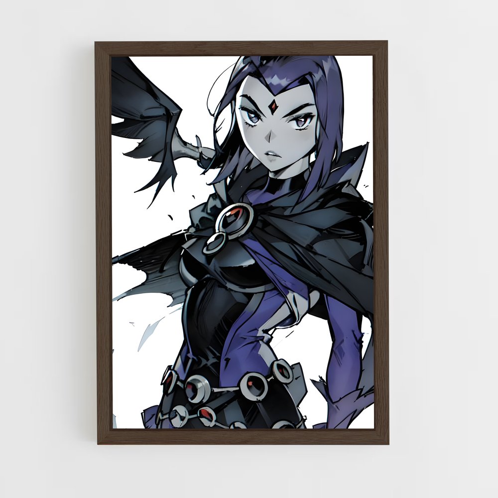 ap-raven-7 cadre Bois foncé