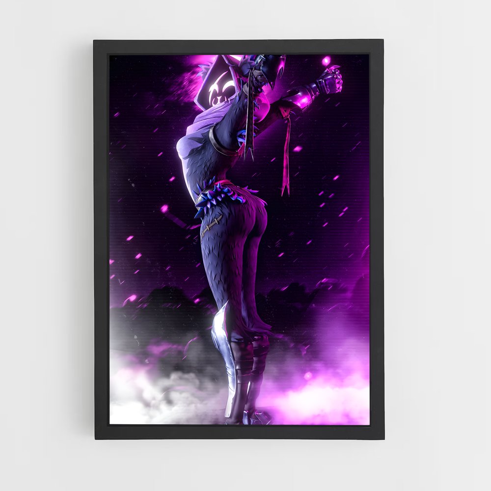 ap-raven fortnite-1 cadre Noir