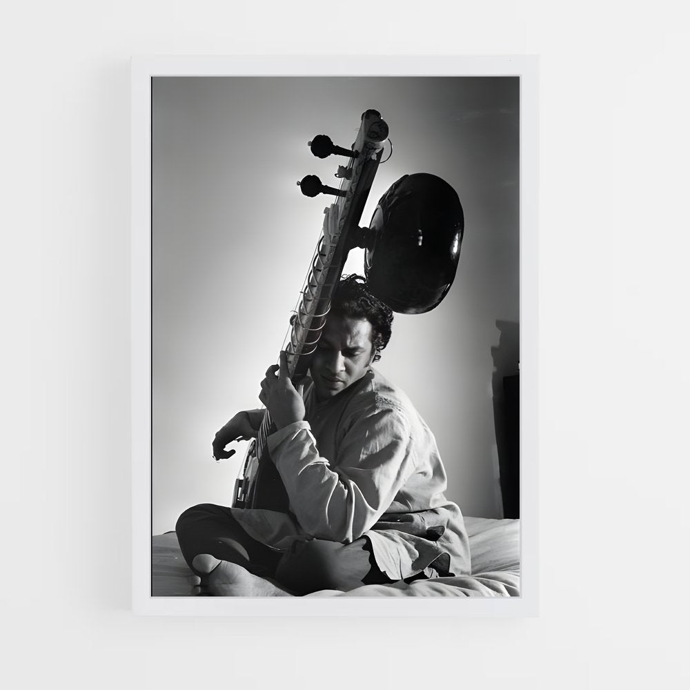ap-ravi shankar-1 cadre Blanc