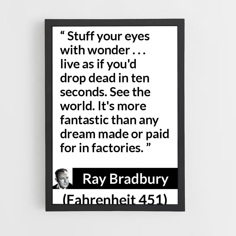 ap-ray bradbury-8 cadre Noir
