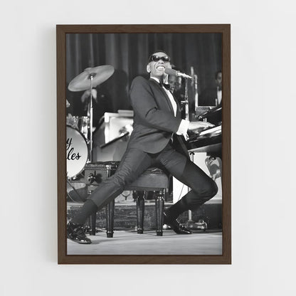 ap-ray charles-3 cadre Bois foncé