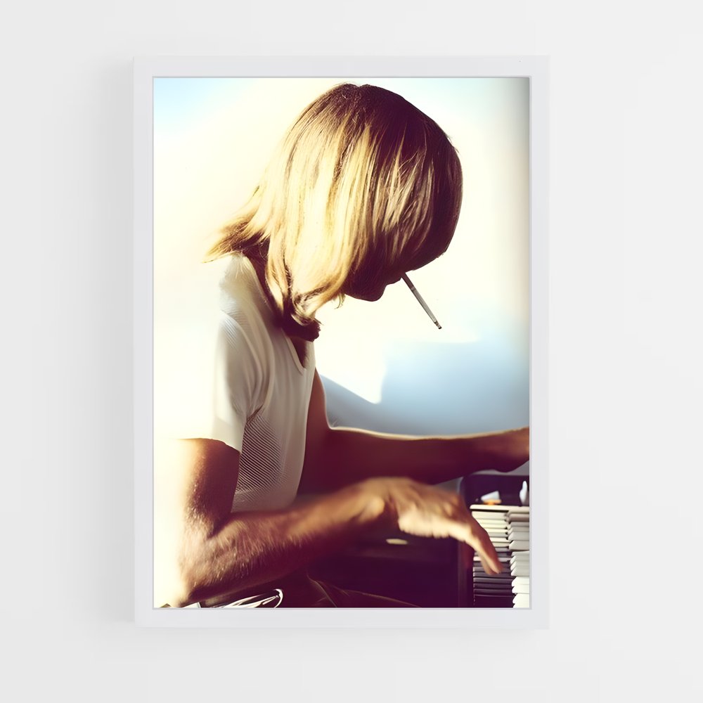 ap-ray manzarek-4 cadre Blanc