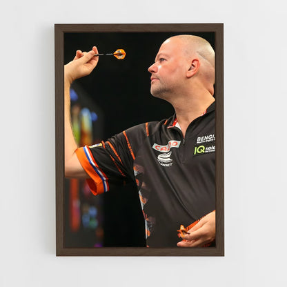 ap-raymond van barneveld-1 cadre Bois foncé