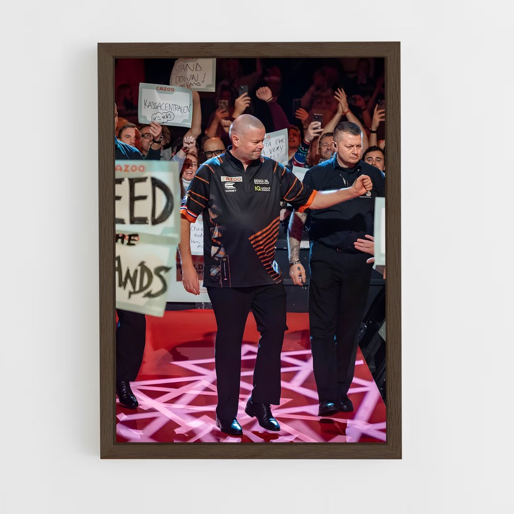 ap-raymond van barneveld-2 cadre Bois foncé
