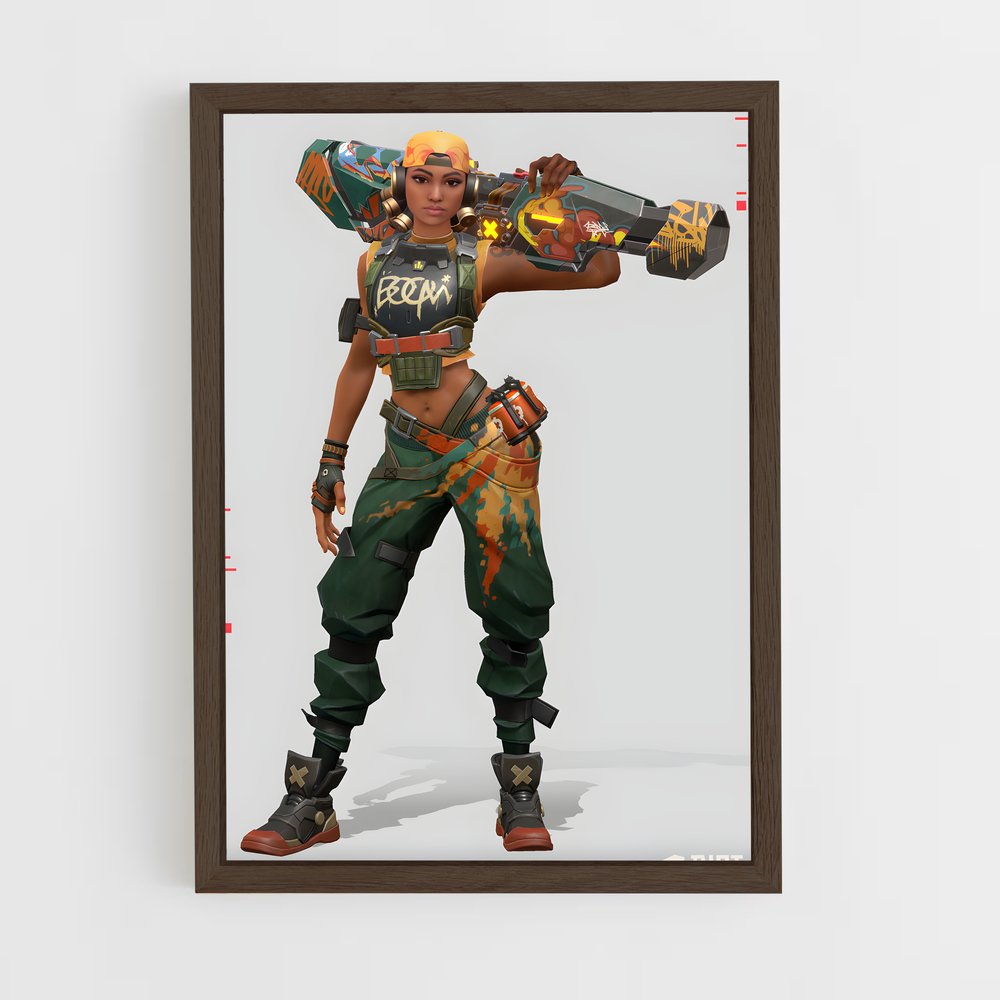 ap-raze-7 cadre Bois foncé