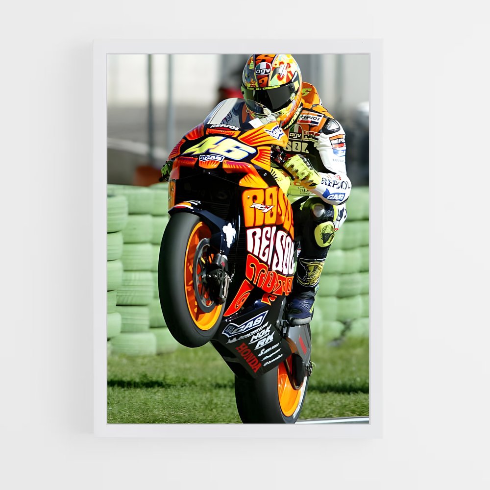 ap-rc213v motogp-1 cadre Blanc