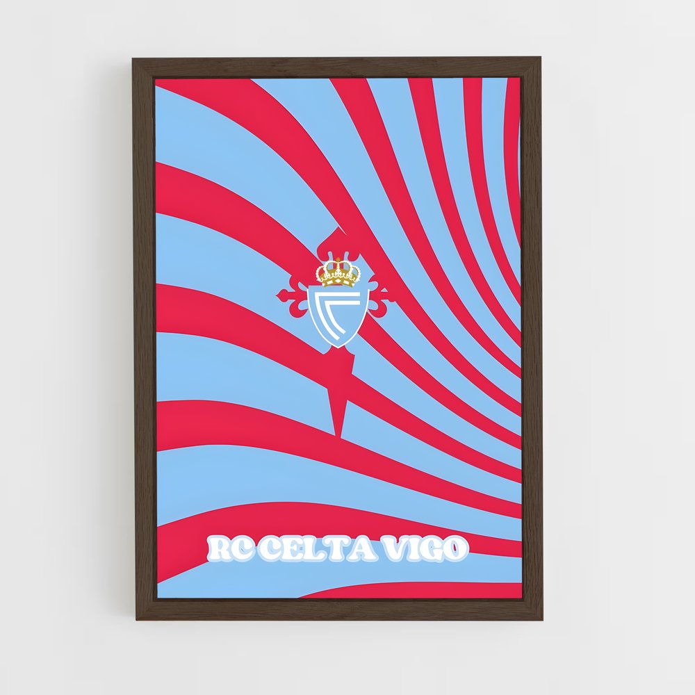 ap-rc celta de vigo-6 cadre Bois foncé