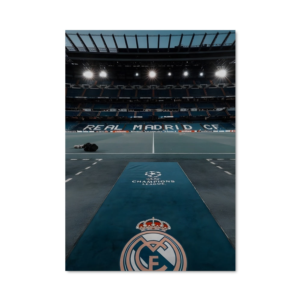 Poster Stade Santiago Bernabéu