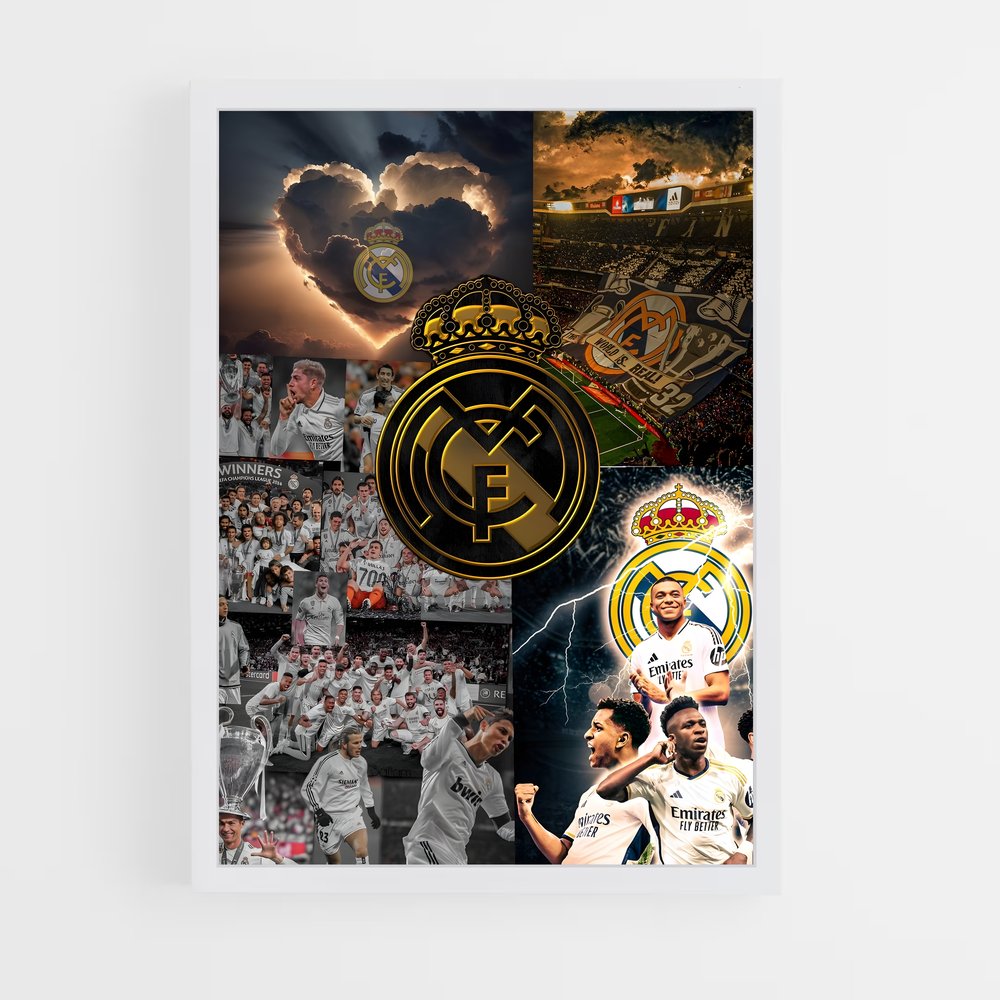 ap-real madrid cf-10 cadre Blanc