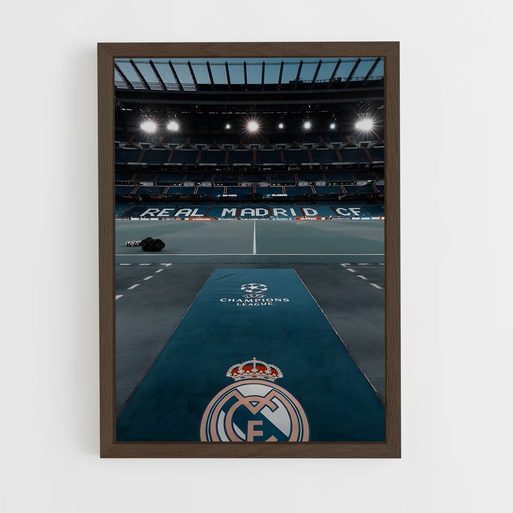 ap-real madrid cf-12 cadre Bois foncé
