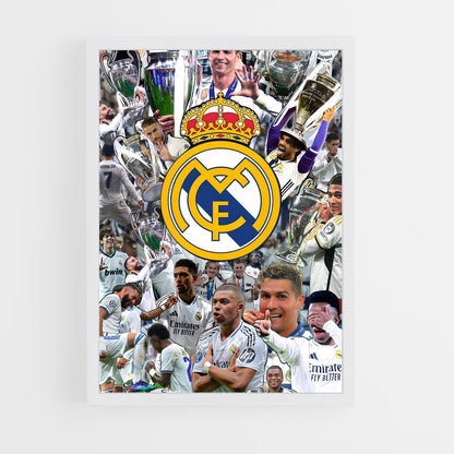 ap-real madrid cf-17 cadre Blanc