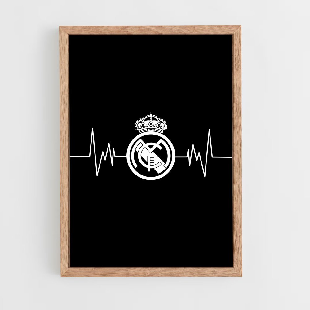ap-real madrid cf-9 cadre Bois clair