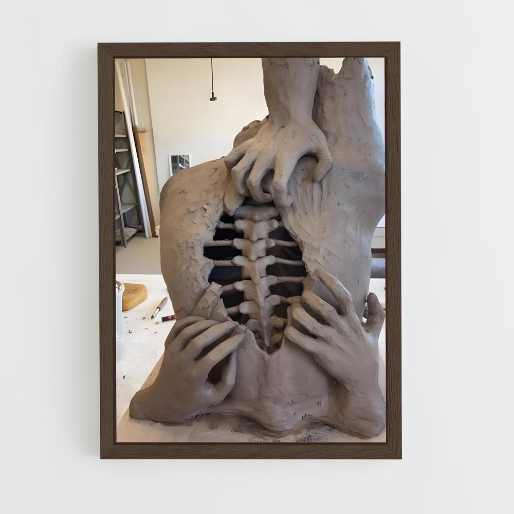 ap-realism-6 cadre Bois foncé