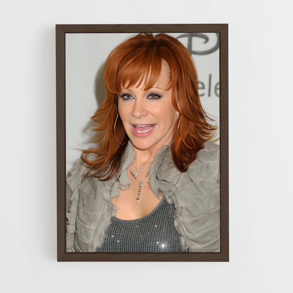 ap-reba mcentire-1 cadre Bois foncé