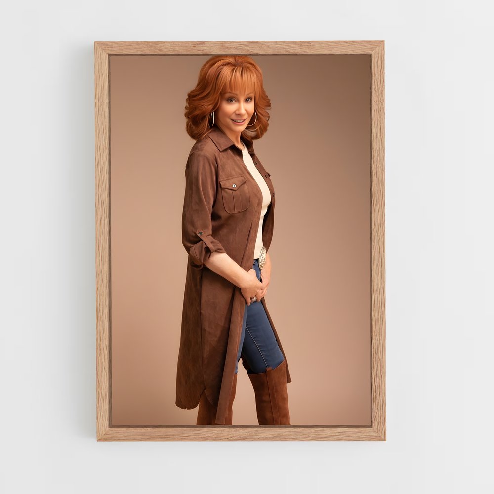 ap-reba mcentire-7 cadre Bois clair