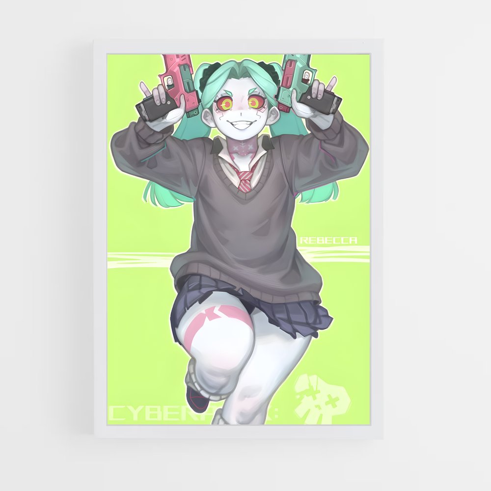 ap-rebecca cyberpunk-3 cadre Blanc