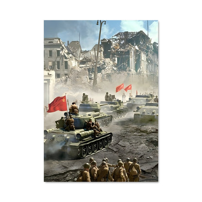 Poster Tanks de la Liberté