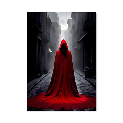 Poster Red cloak 3832