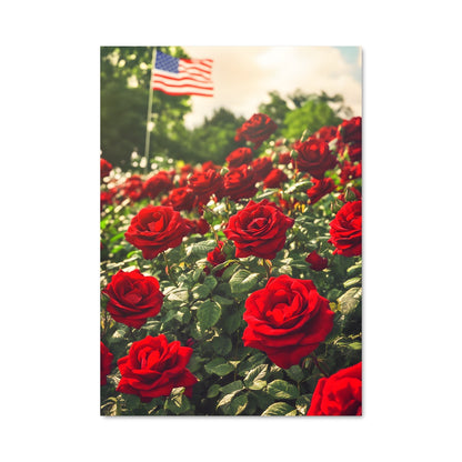 Poster Roses et Liberté