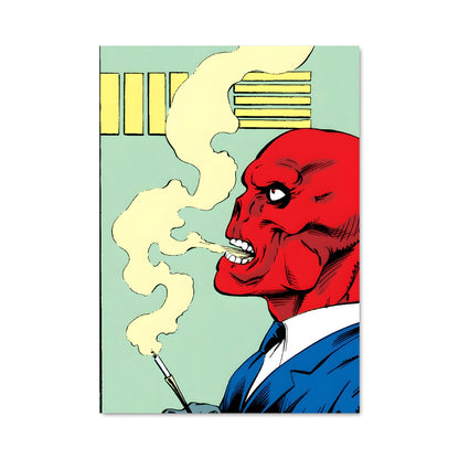 Poster Diable Fumeur