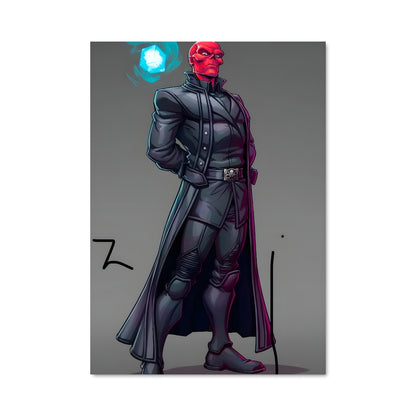 Poster Red skull 40786