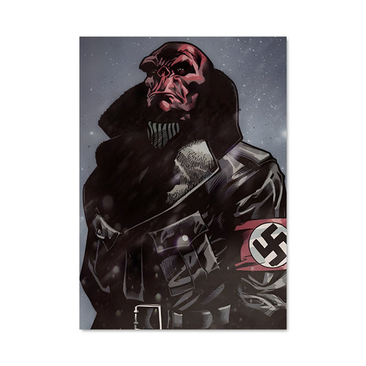 Poster Casque Sanglant