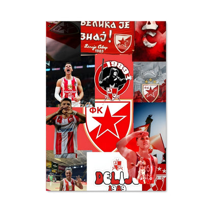 Poster Les Taureaux Rouges