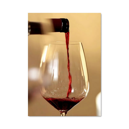 Poster Pour un Verre de Rouge