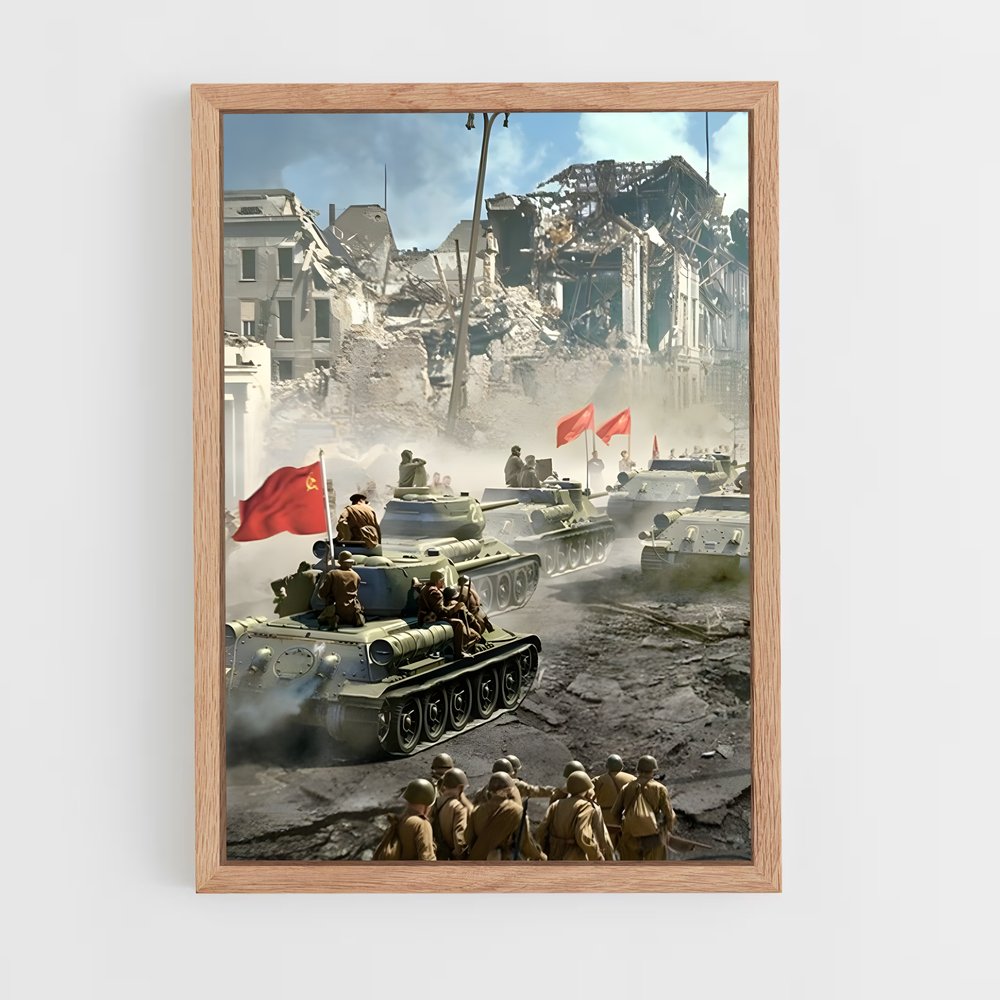ap-red army-2 cadre Bois clair