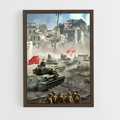 ap-red army-2 cadre Bois foncé