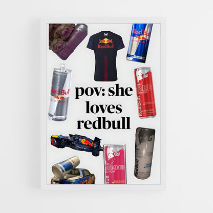 ap-red bull-7 cadre Blanc