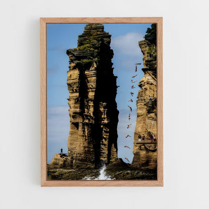 ap-red bull cliff diving-1 cadre Bois clair