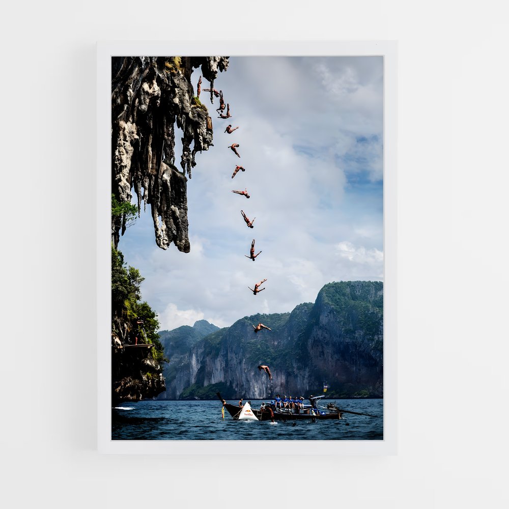 ap-red bull cliff diving-2 cadre Blanc