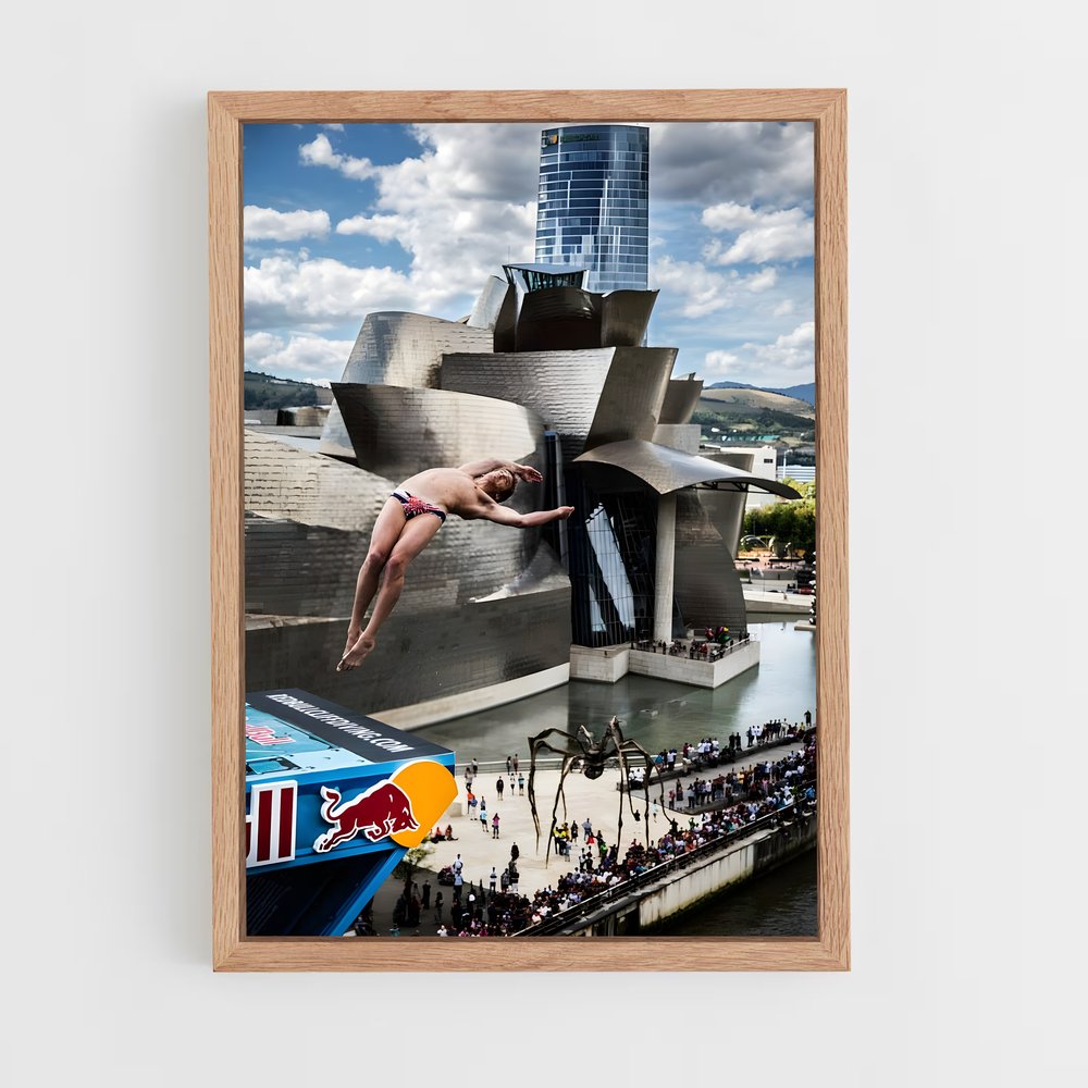 ap-red bull cliff diving-5 cadre Bois clair