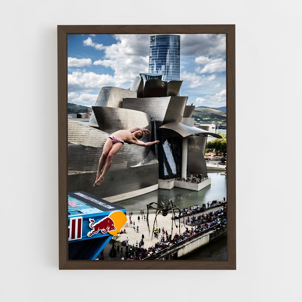 ap-red bull cliff diving-5 cadre Bois foncé